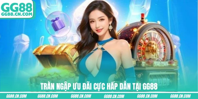 Tràn ngập ưu đãi cực hấp dẫn tại GG88